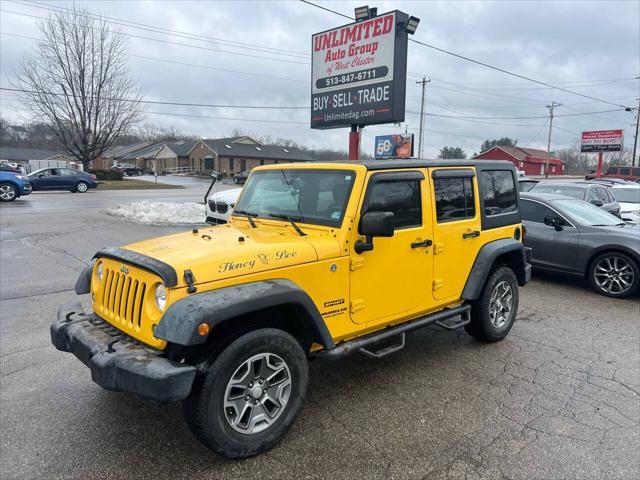 used 2015 Jeep Wrangler Unlimited car, priced at $14,995