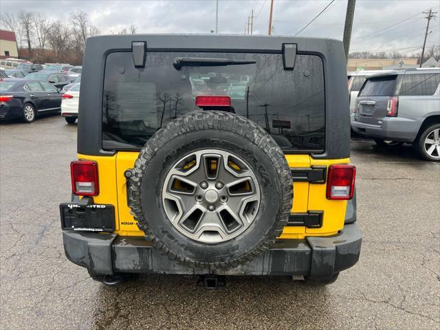 used 2015 Jeep Wrangler Unlimited car, priced at $14,995