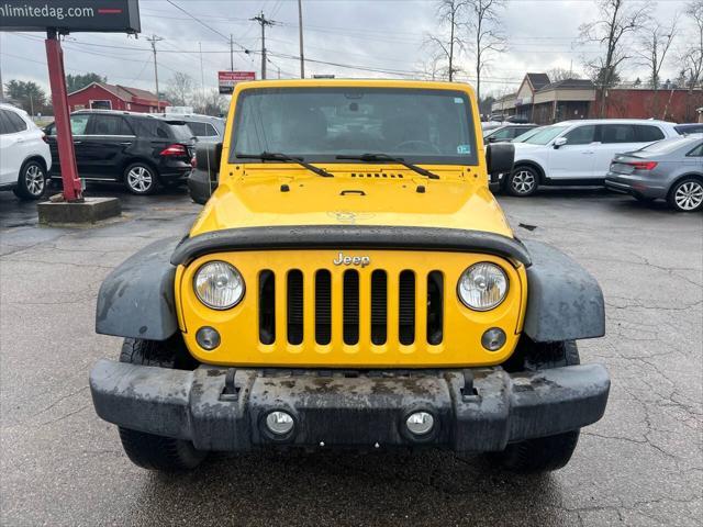 used 2015 Jeep Wrangler Unlimited car, priced at $14,995