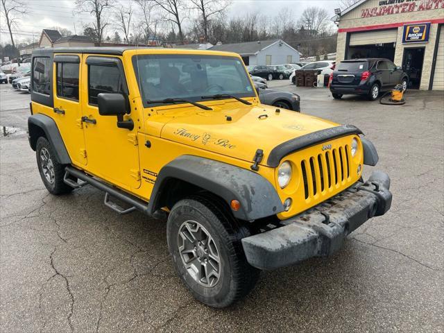 used 2015 Jeep Wrangler Unlimited car, priced at $14,995