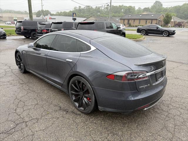 used 2014 Tesla Model S car, priced at $12,995