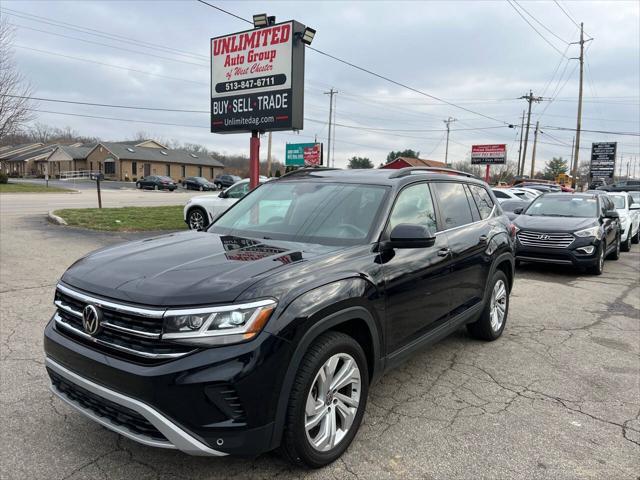 used 2021 Volkswagen Atlas car, priced at $18,995