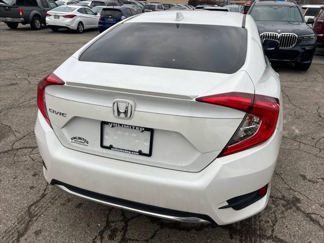 used 2021 Honda Civic car, priced at $14,495