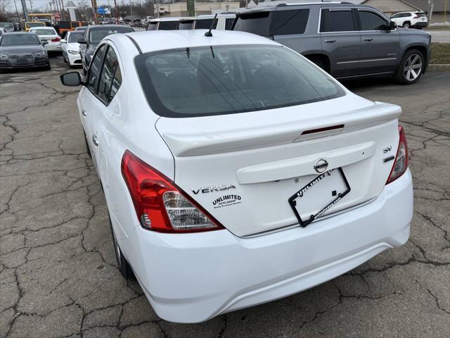 used 2018 Nissan Versa car, priced at $5,995