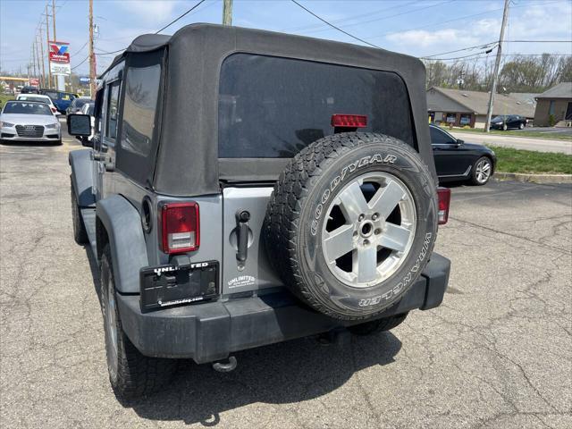 used 2013 Jeep Wrangler Unlimited car, priced at $12,495