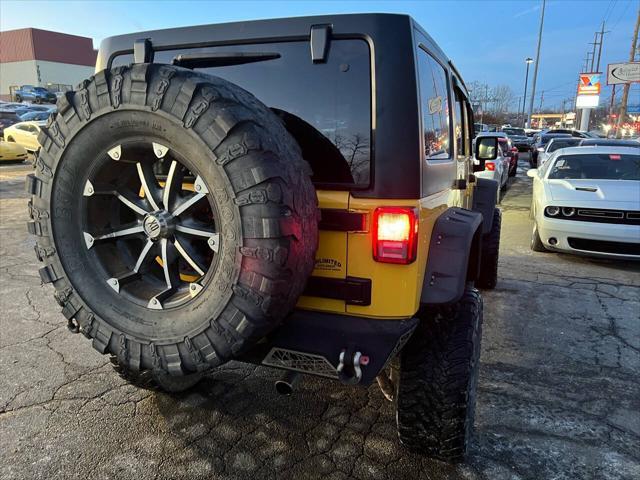 used 2015 Jeep Wrangler Unlimited car, priced at $17,995