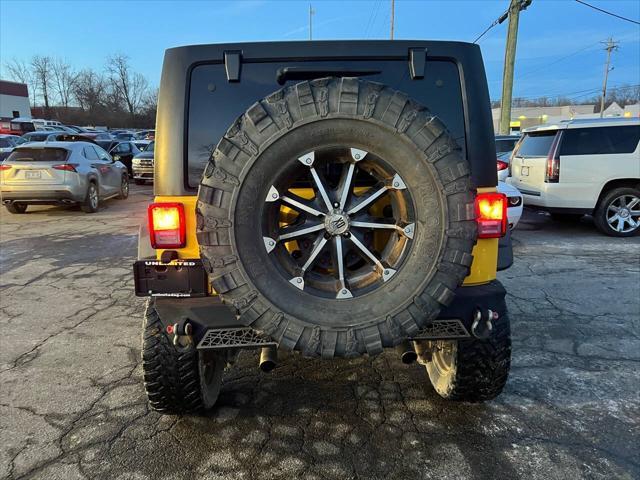 used 2015 Jeep Wrangler Unlimited car, priced at $18,995