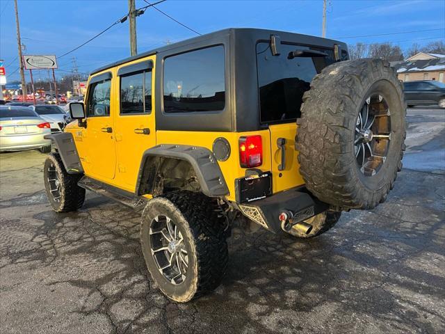 used 2015 Jeep Wrangler Unlimited car, priced at $18,995