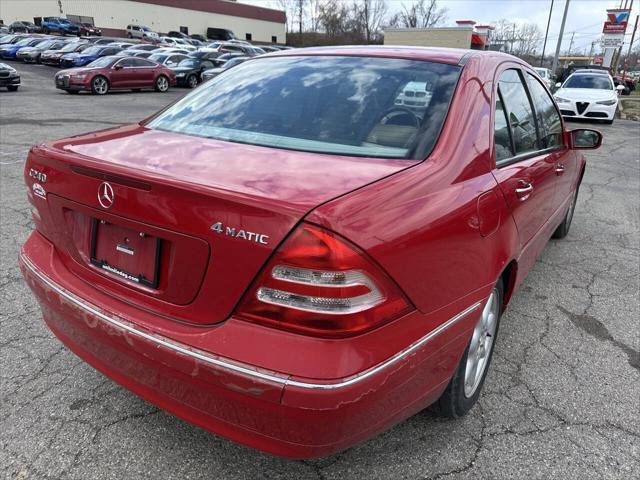 used 2004 Mercedes-Benz C-Class car, priced at $5,995