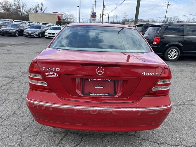 used 2004 Mercedes-Benz C-Class car, priced at $5,995