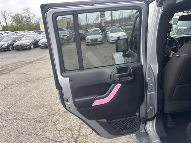 used 2018 Jeep Wrangler JK Unlimited car, priced at $15,995