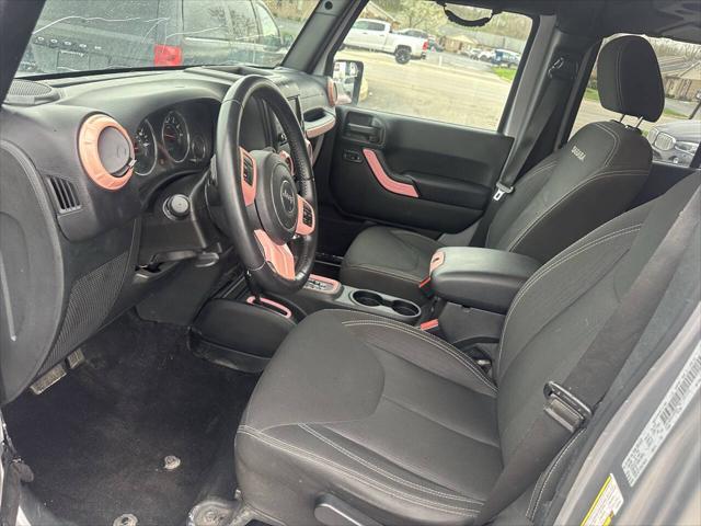 used 2018 Jeep Wrangler JK Unlimited car, priced at $15,995