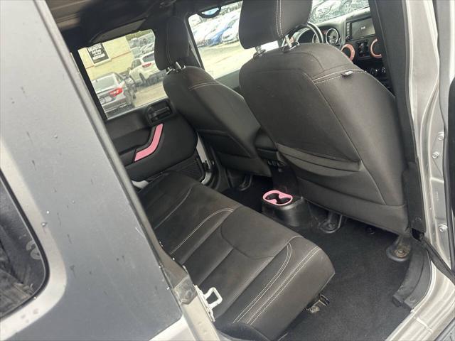 used 2018 Jeep Wrangler JK Unlimited car, priced at $15,995
