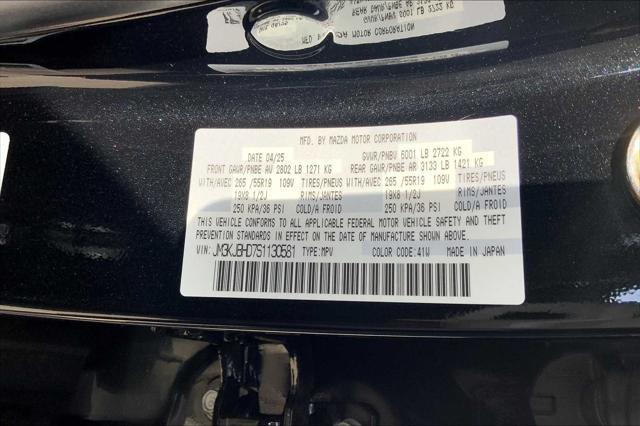 new 2025 Mazda CX-70 car, priced at $42,200