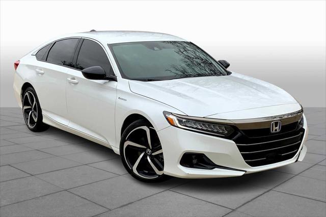 used 2022 Honda Accord Hybrid car, priced at $25,490