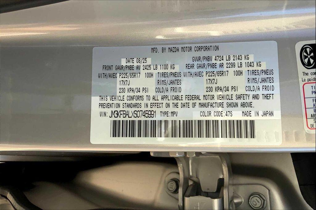 new 2025 Mazda CX-5 car, priced at $30,760