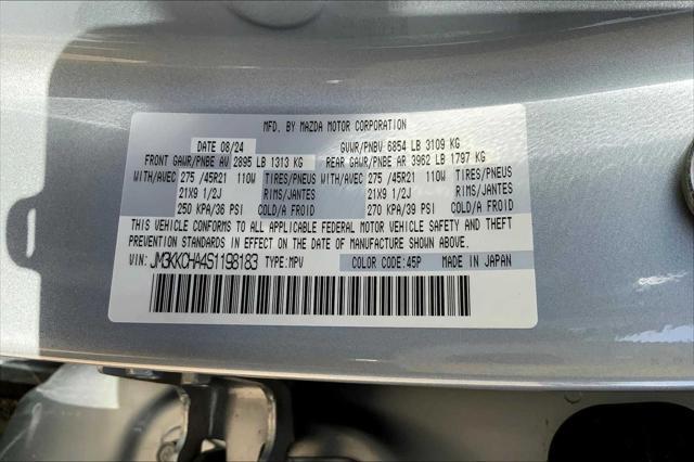 new 2025 Mazda CX-90 PHEV car, priced at $56,655