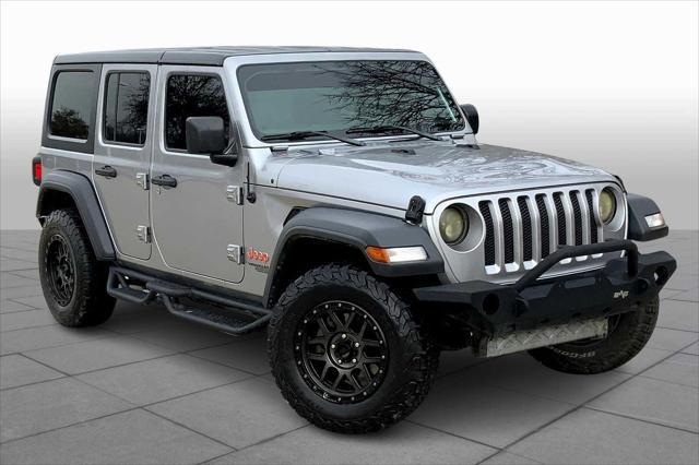 used 2018 Jeep Wrangler Unlimited car, priced at $20,490