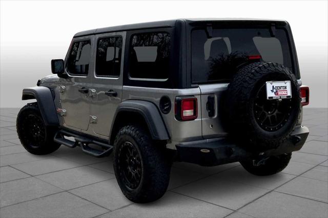 used 2018 Jeep Wrangler Unlimited car, priced at $20,490