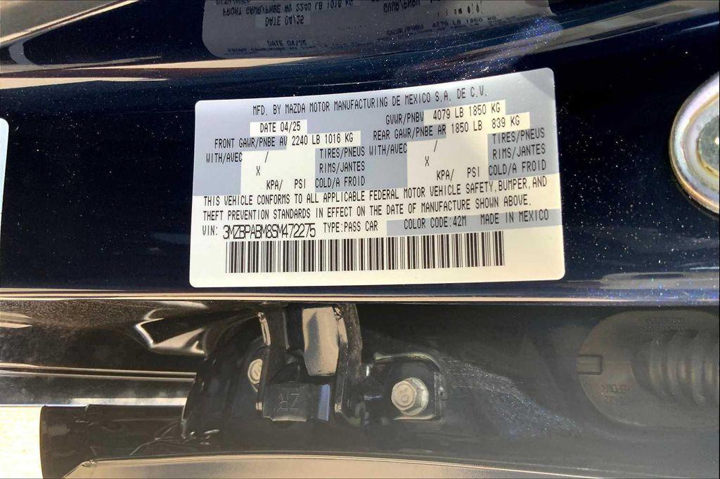 new 2025 Mazda Mazda3 car, priced at $26,475
