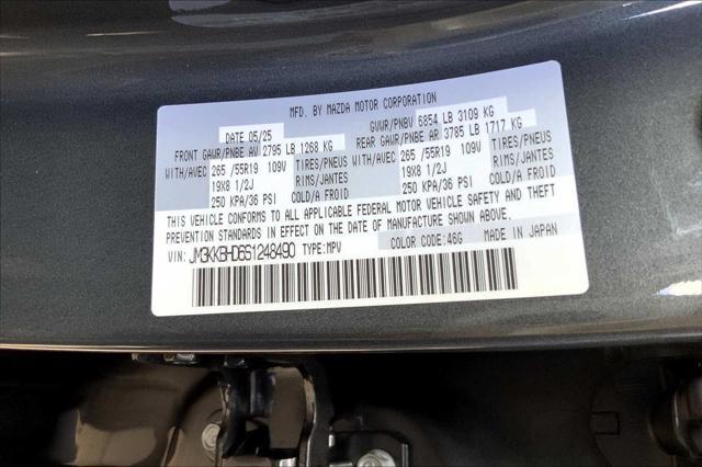 new 2025 Mazda CX-90 car, priced at $43,620