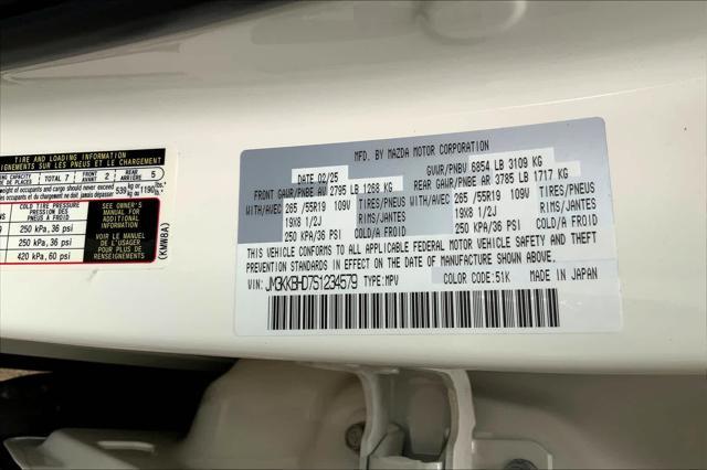 new 2025 Mazda CX-90 car, priced at $43,495