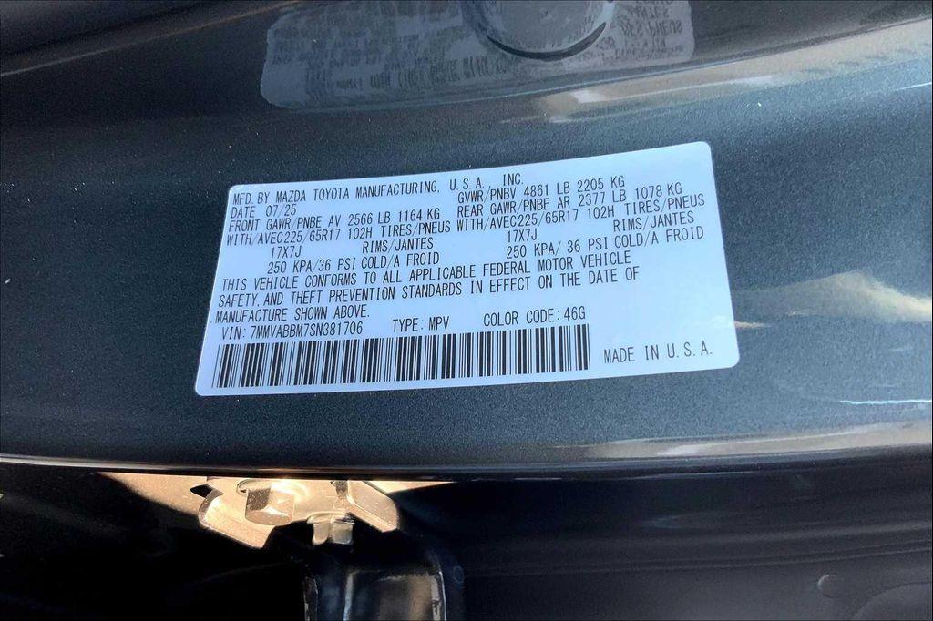 new 2025 Mazda CX-50 car, priced at $34,480