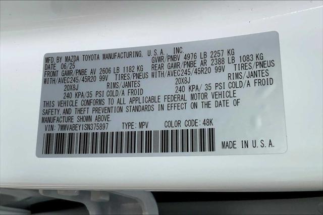 new 2025 Mazda CX-50 car, priced at $46,345