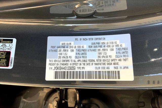 new 2025 Mazda CX-90 PHEV car, priced at $52,470
