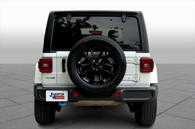 used 2022 Jeep Wrangler Unlimited 4xe car, priced at $35,595