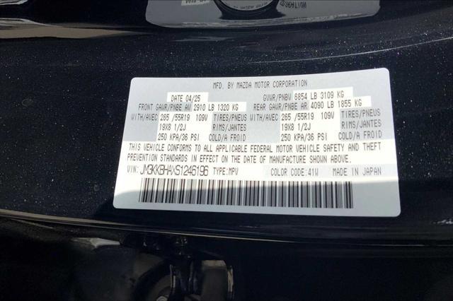 new 2025 Mazda CX-90 PHEV car, priced at $51,700