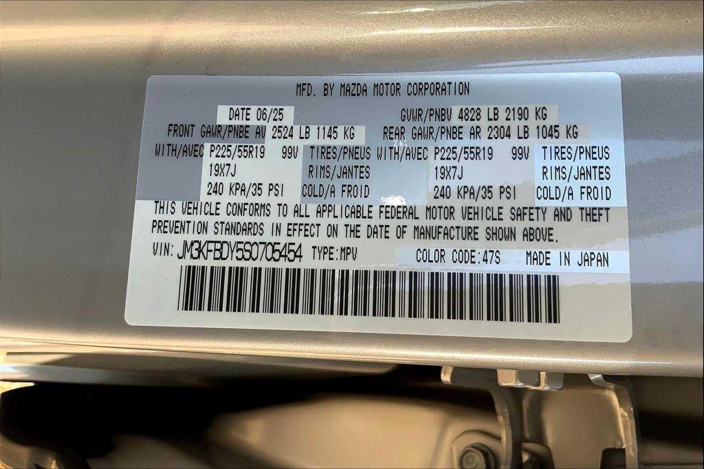 new 2025 Mazda CX-5 car, priced at $40,075