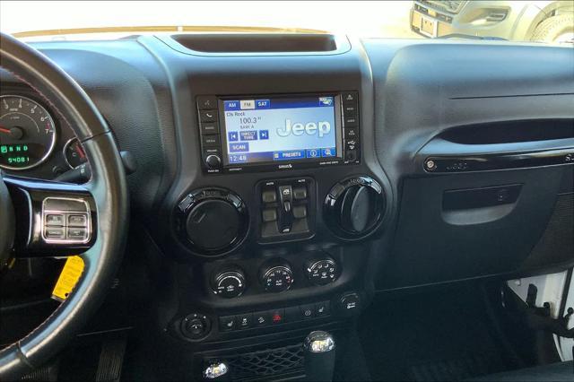 used 2012 Jeep Wrangler Unlimited car, priced at $17,205