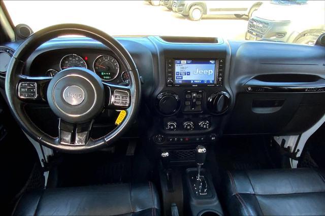 used 2012 Jeep Wrangler Unlimited car, priced at $17,205