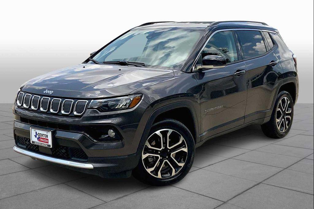 used 2022 Jeep Compass car, priced at $21,988