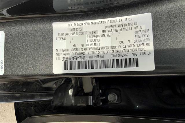 new 2025 Mazda Mazda3 car, priced at $28,720