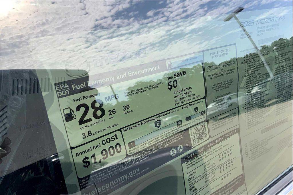 new 2025 Mazda CX-5 car, priced at $33,380