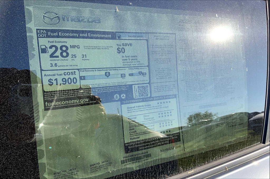 new 2025 Mazda CX-50 car, priced at $36,905
