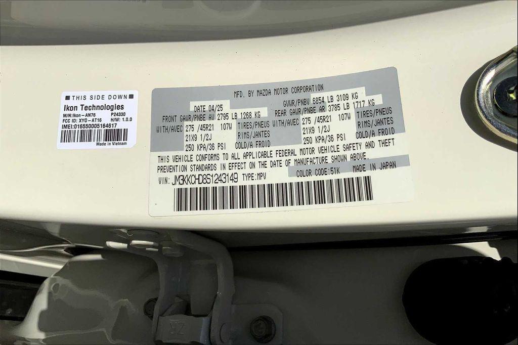 new 2025 Mazda CX-90 car, priced at $49,625