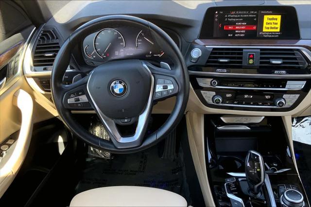 used 2021 BMW X3 car, priced at $26,488