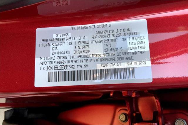 new 2025 Mazda CX-5 car, priced at $32,115