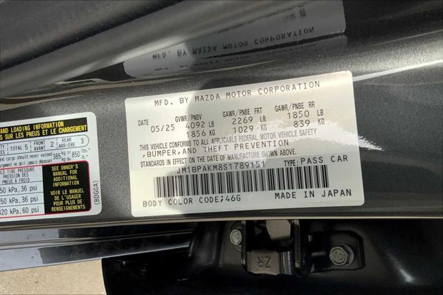 new 2025 Mazda Mazda3 car, priced at $28,020
