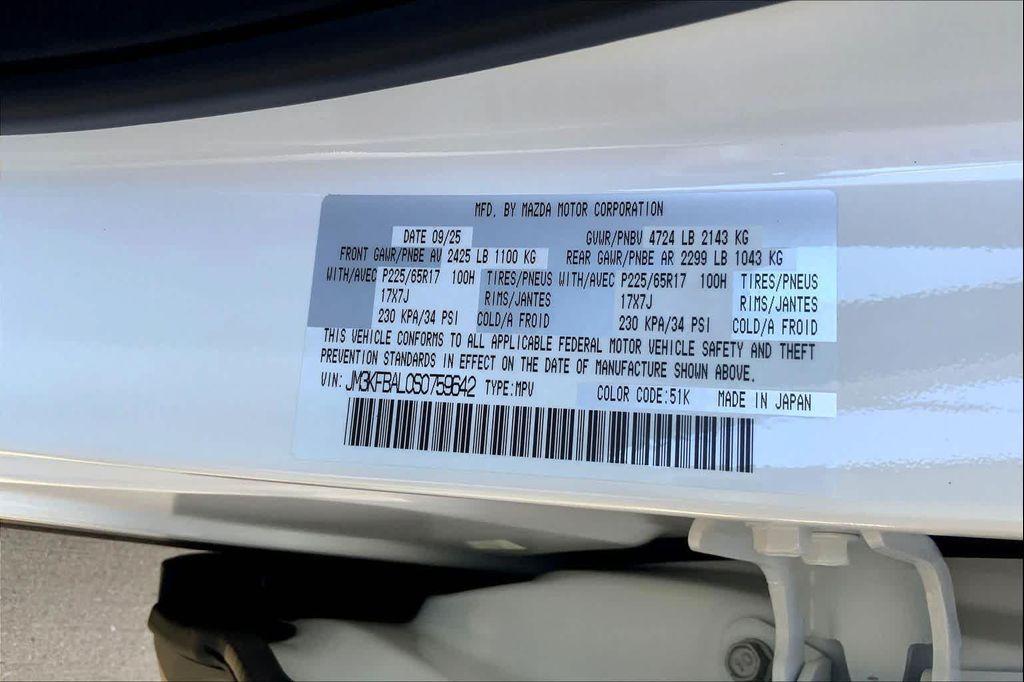 new 2025 Mazda CX-5 car, priced at $31,185