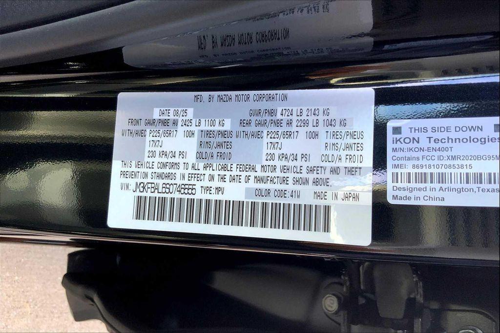 new 2025 Mazda CX-5 car, priced at $30,760