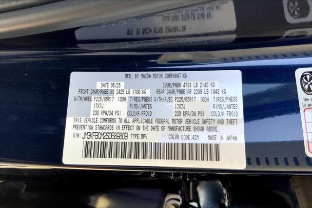 new 2025 Mazda CX-5 car, priced at $32,785