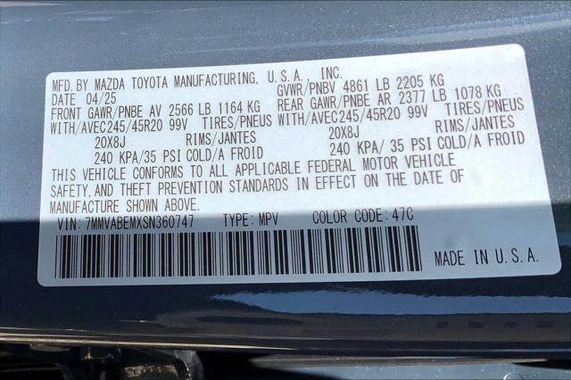 new 2025 Mazda CX-50 car, priced at $40,960
