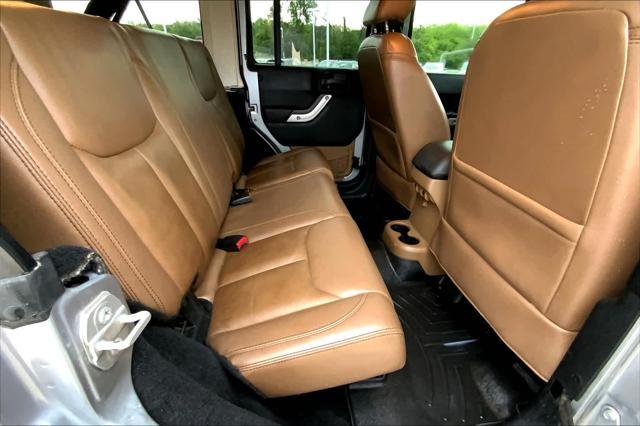 used 2015 Jeep Wrangler Unlimited car, priced at $19,490