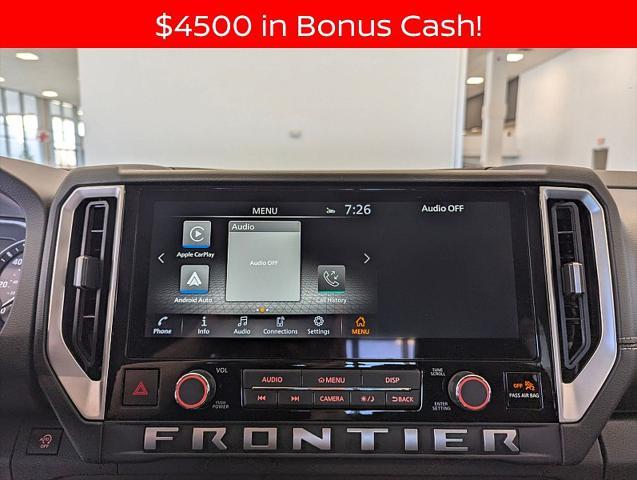 new 2025 Nissan Frontier car, priced at $33,995
