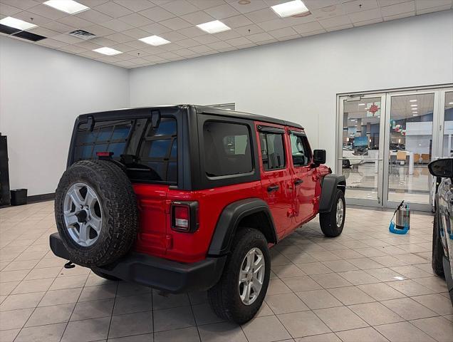 used 2021 Jeep Wrangler Unlimited car, priced at $33,755