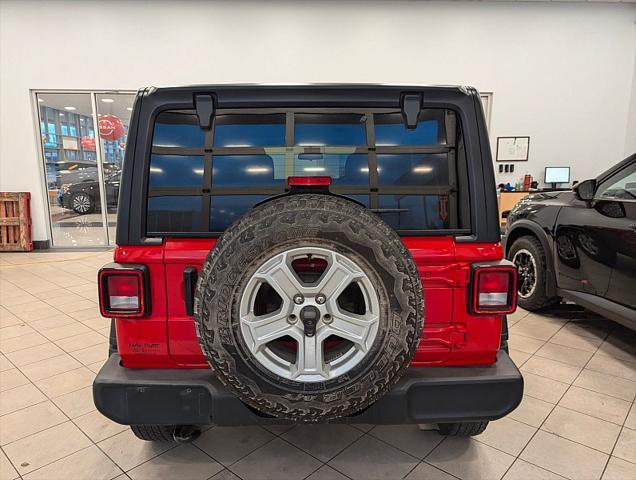 used 2021 Jeep Wrangler Unlimited car, priced at $33,755